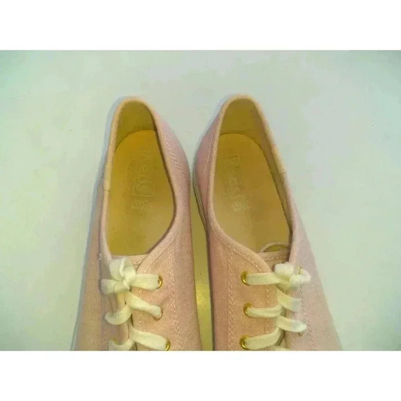 Keds Womens Triple Kick Chambray Sneakers Shoes Pink WF60331 Low Top Lace Up 10 - Picture 8 of 11